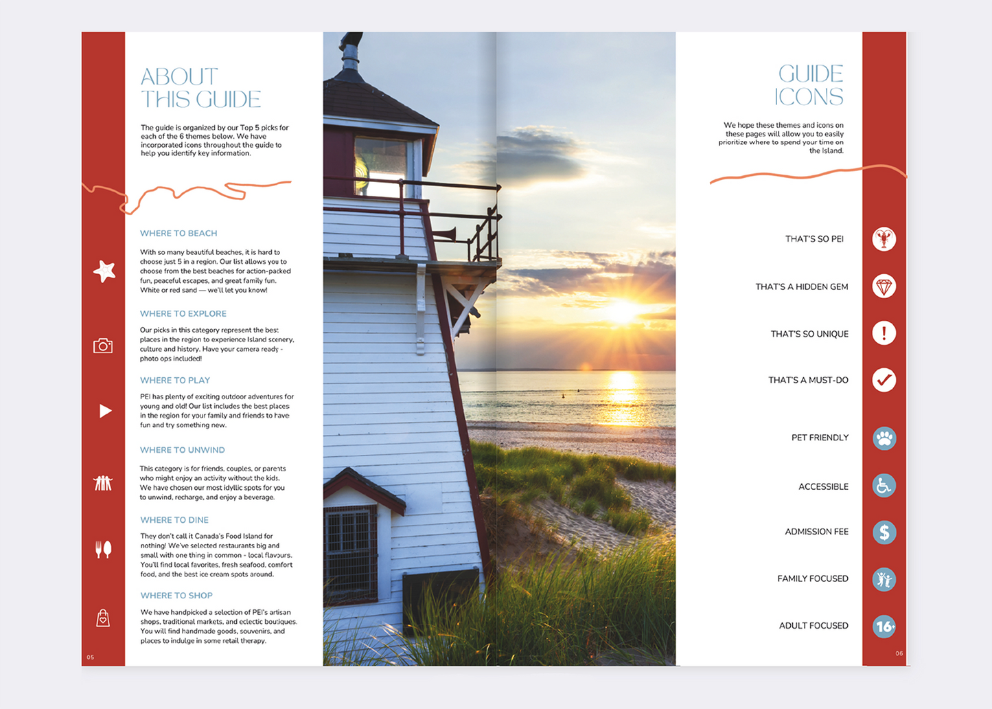 UP EAST Guidebook + Itinerary