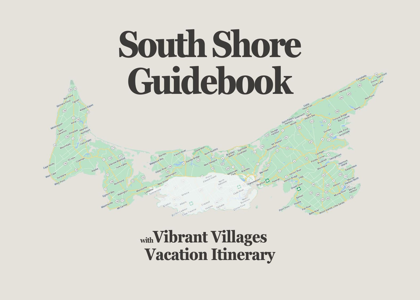 SOUTH SHORE Guidebook + Itinerary